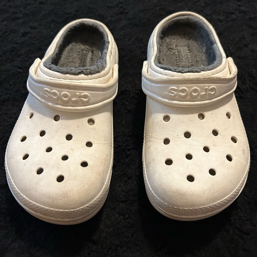 Crocs Kids Classic Clog - White